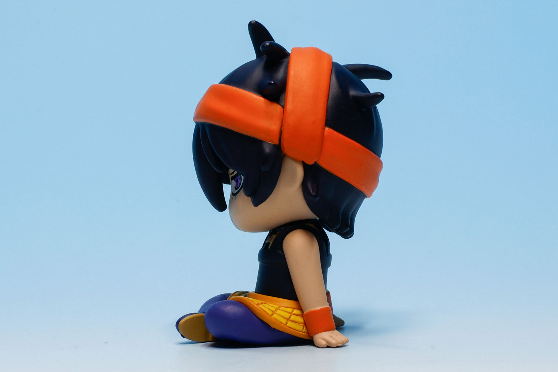 デフォルメされた横顔
