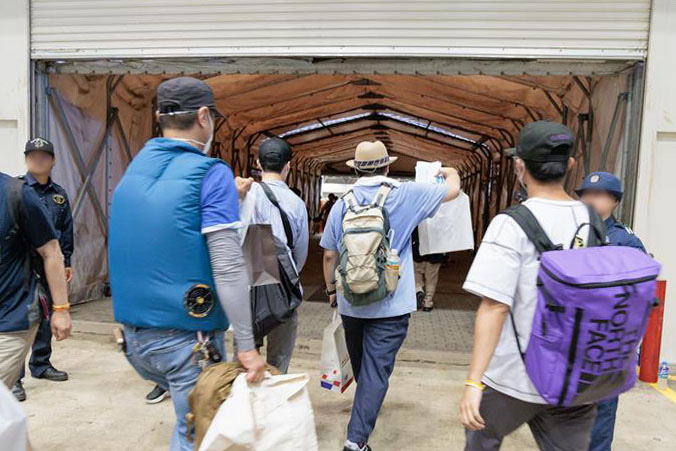 過去の設置の様子