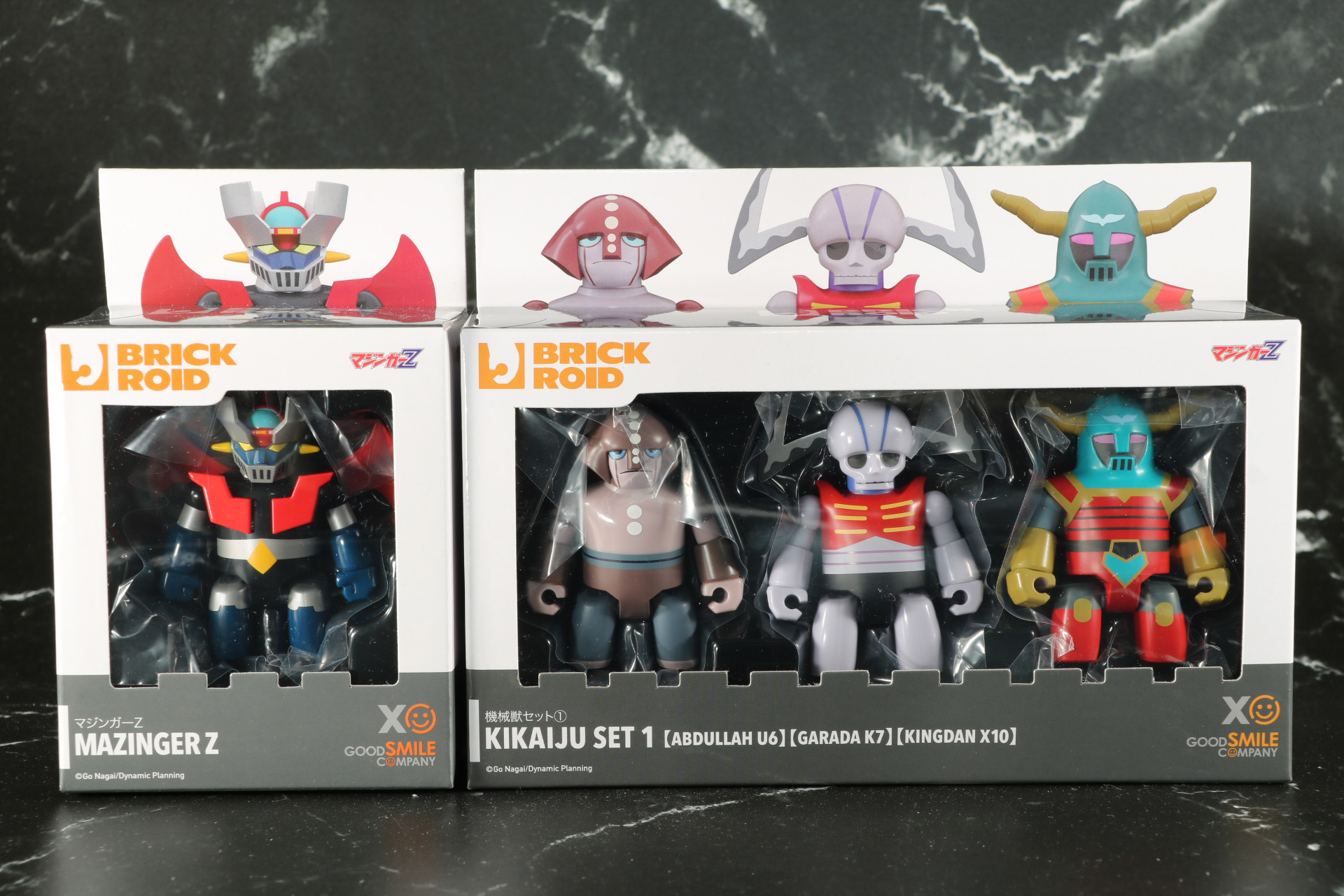 「BRICKROID マジンガーZ」と比較
