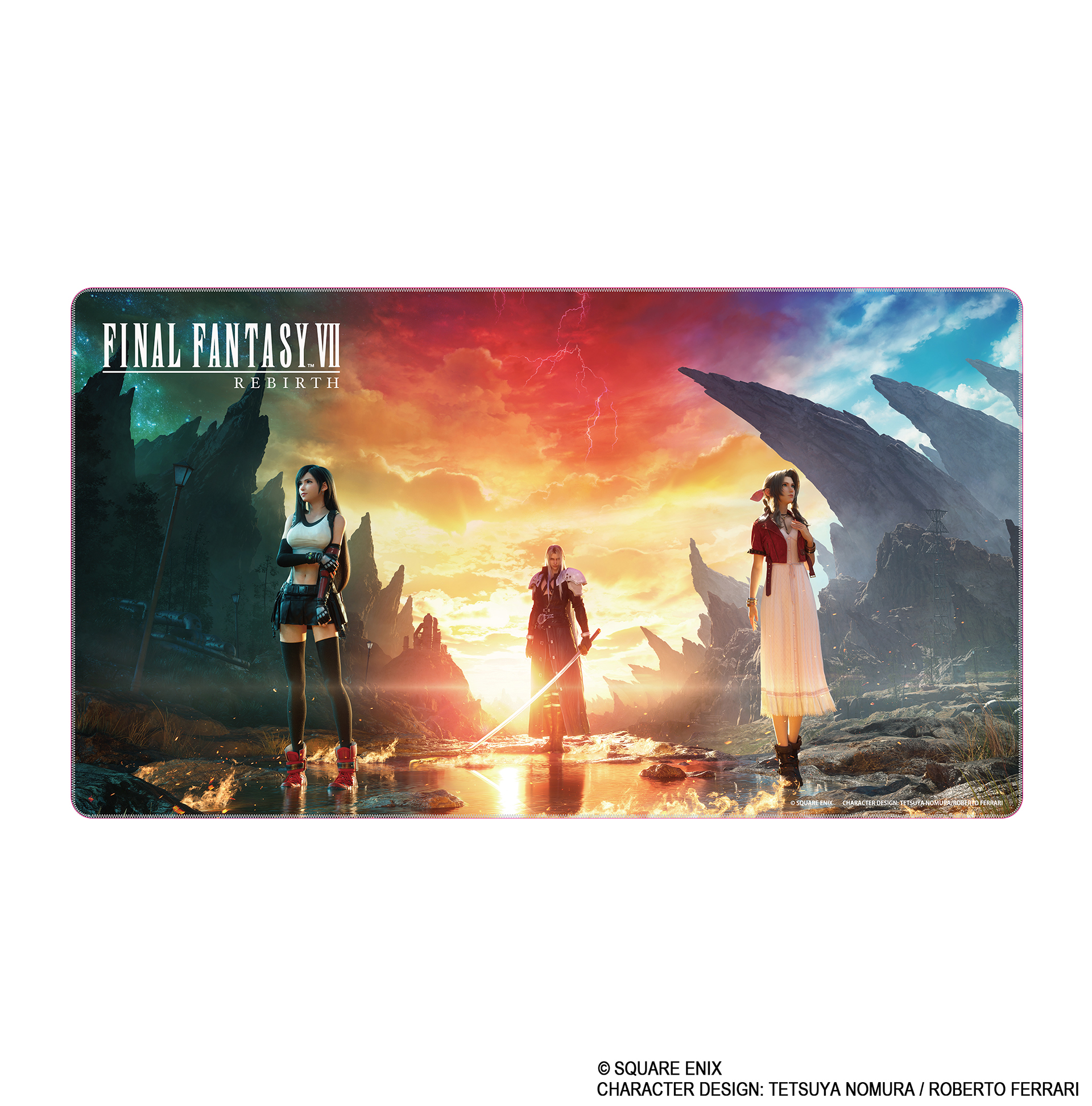 プレイマットファイナルファンタジーVII リバースキーアート