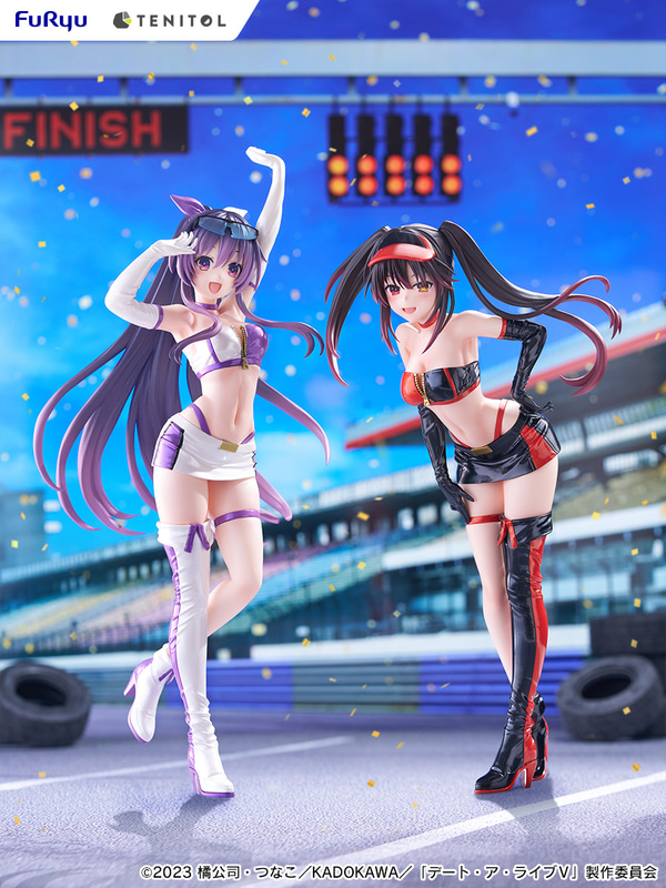 「TENITOL TALL 夜刀神十香&時崎狂三 レースクイーンver. スペシャルセット」