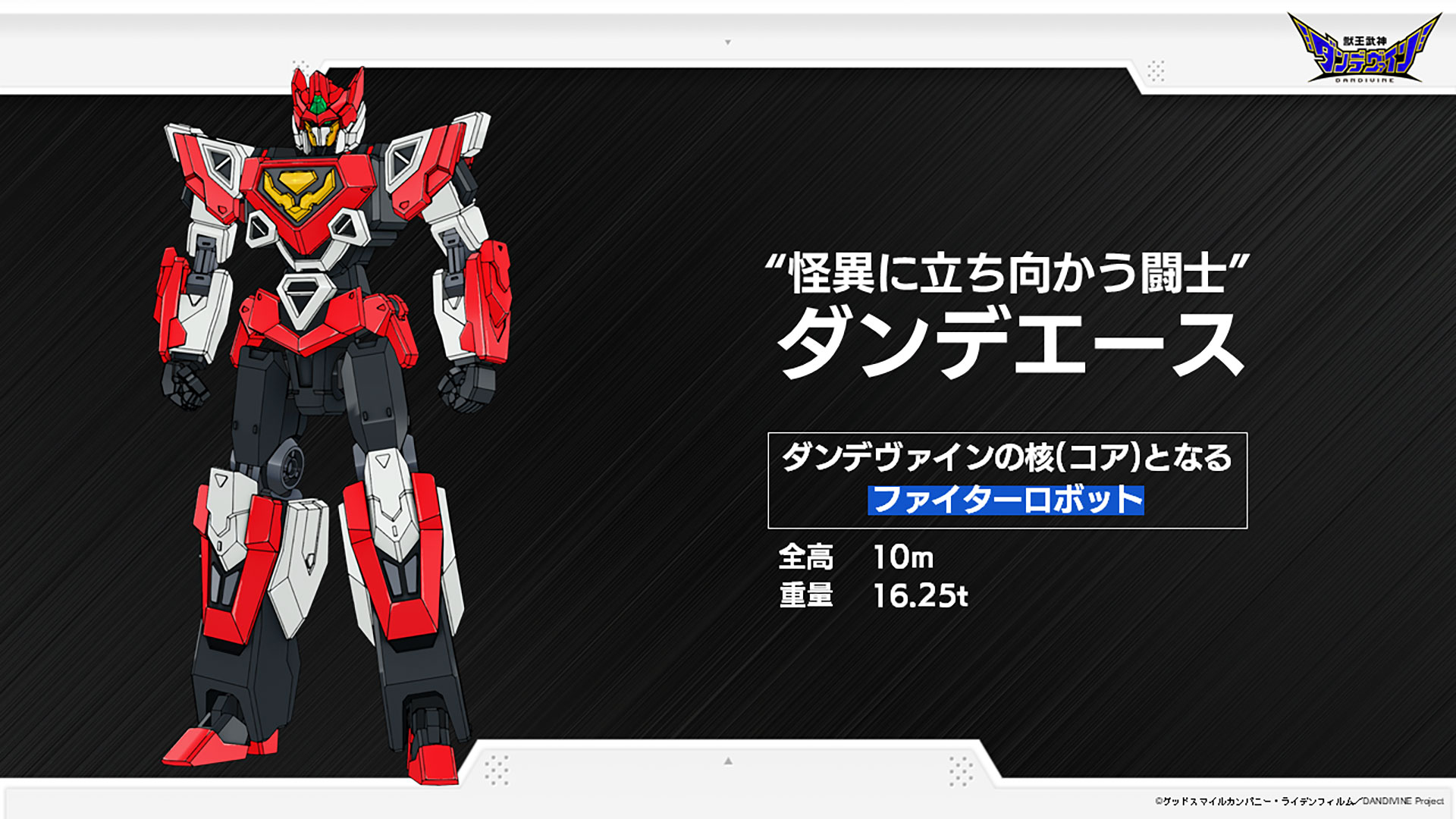 ファイターロボットの「ダンデエース」