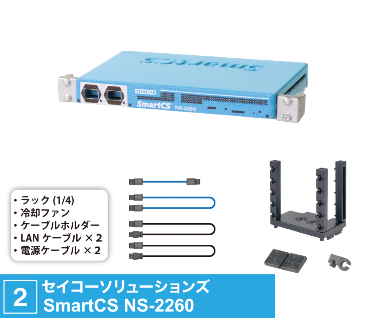 「『セイコーソリューションズ【SmartCS NS-2260】』ミニチュアセット」