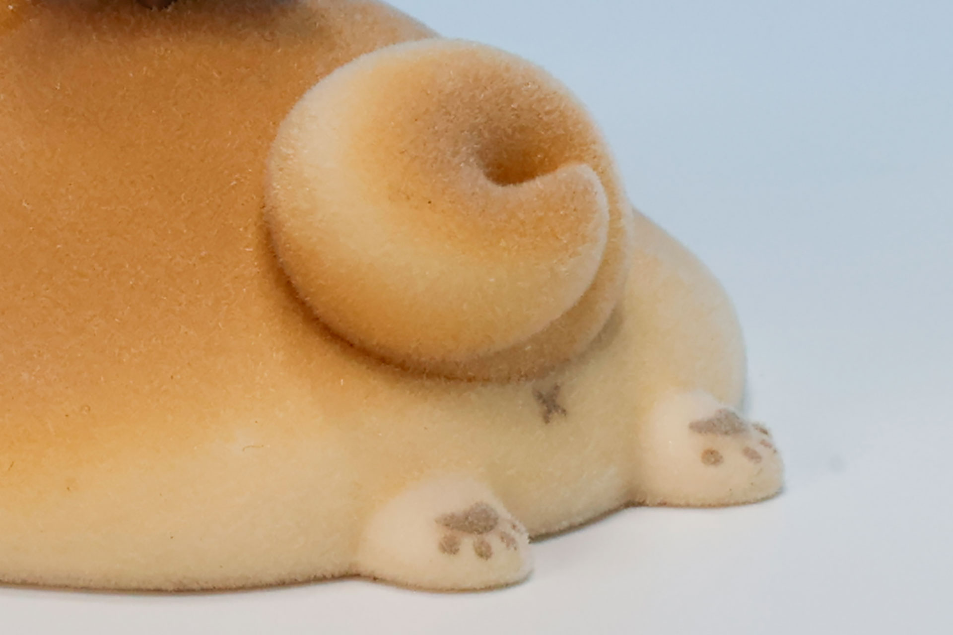 お尻のあたりも見ていて和む