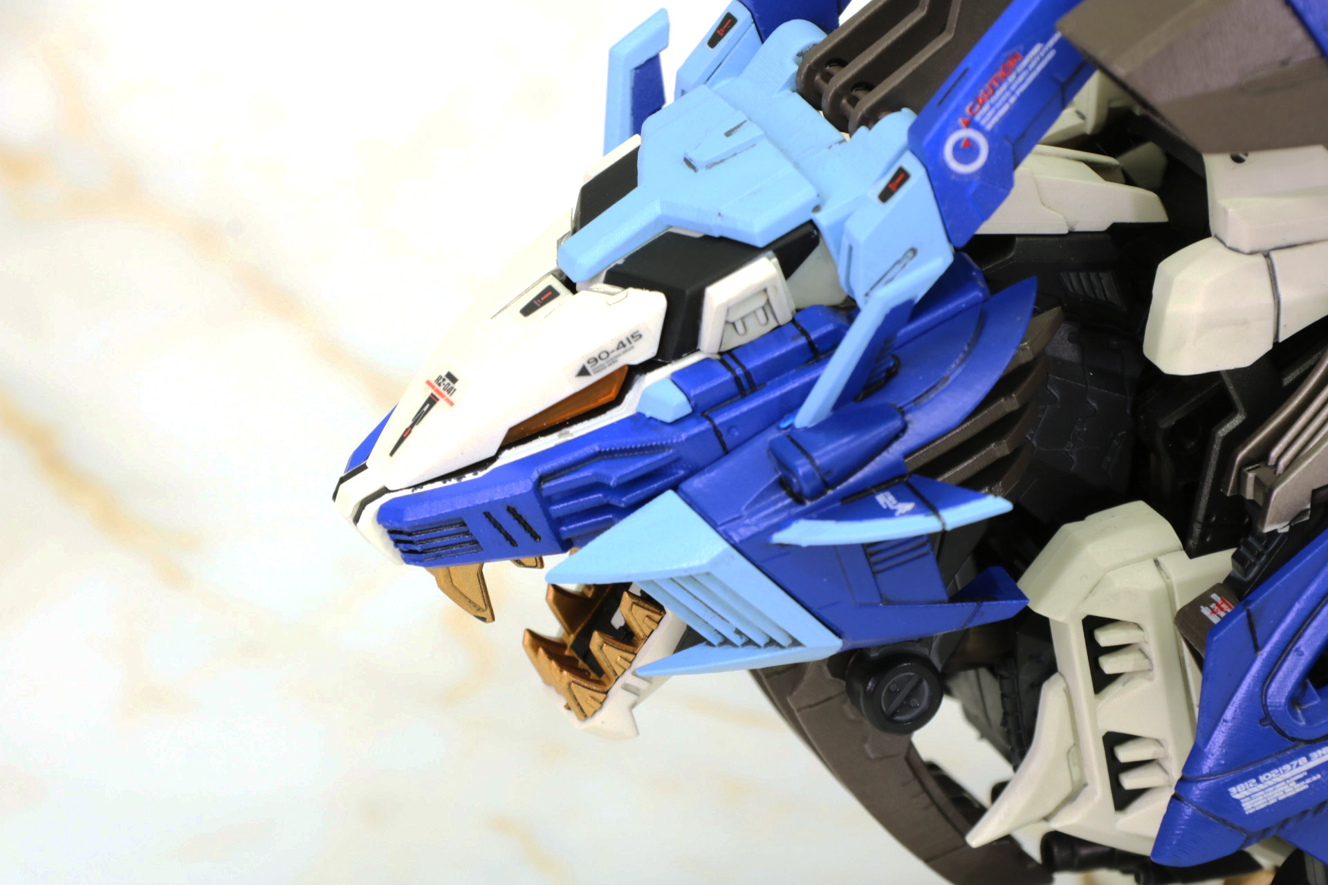イエーガーユニットの頬アーマー
