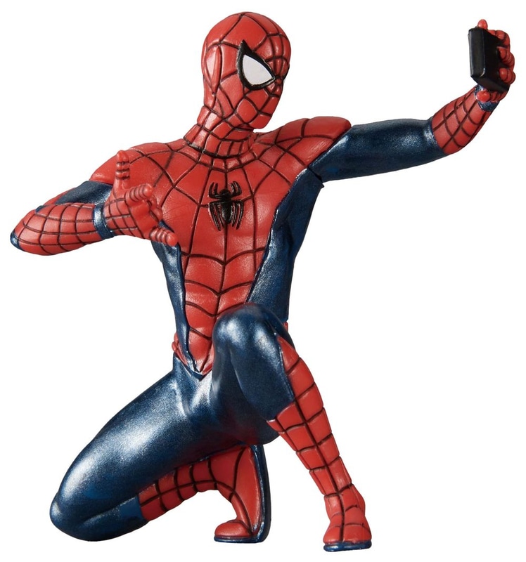 スパイダーマン/自撮り<br>※写真ステッカーが3枚付属