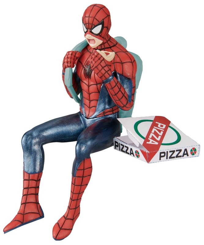 スパイダーマン/ピザ<br>※組み立て式ピザ箱が付属