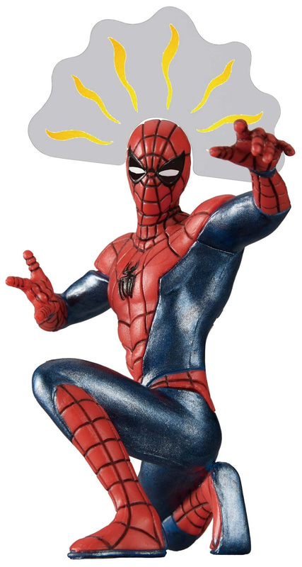 スパイダーマン/スパイダーセンス<br>※スパイダーセンスは取り付け式透明パーツ
