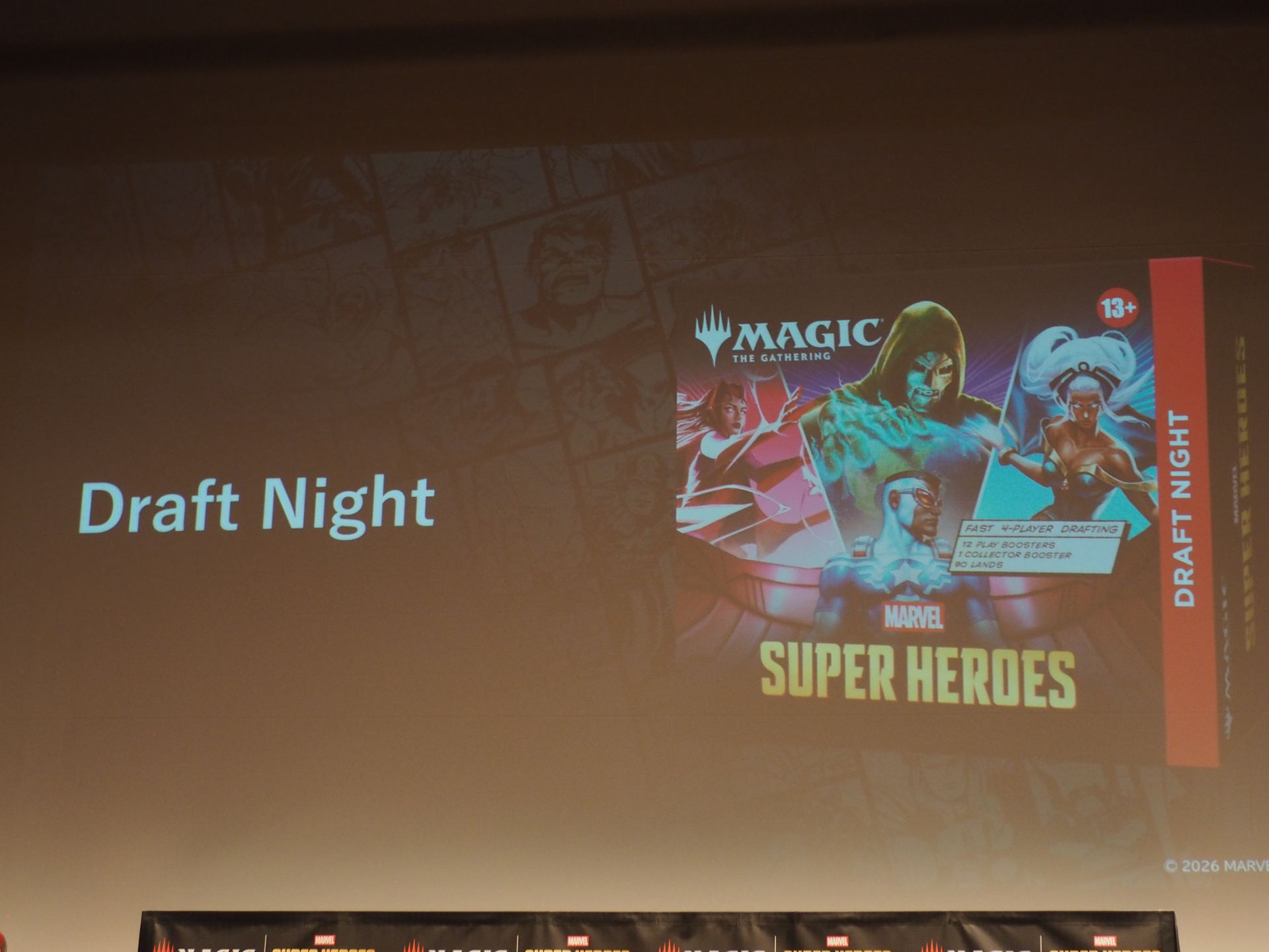 グループでドラフトで遊べる「Draft Night」（英語版のみ）