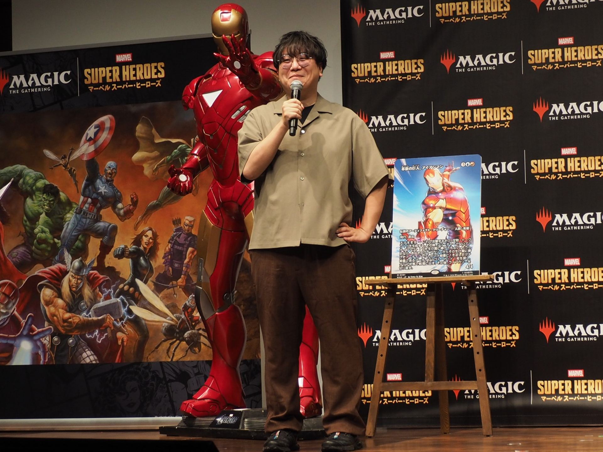 昨年「プレイヤー・オブ・ザ・イヤー」を受賞したプロプレイヤーの行弘賢さん