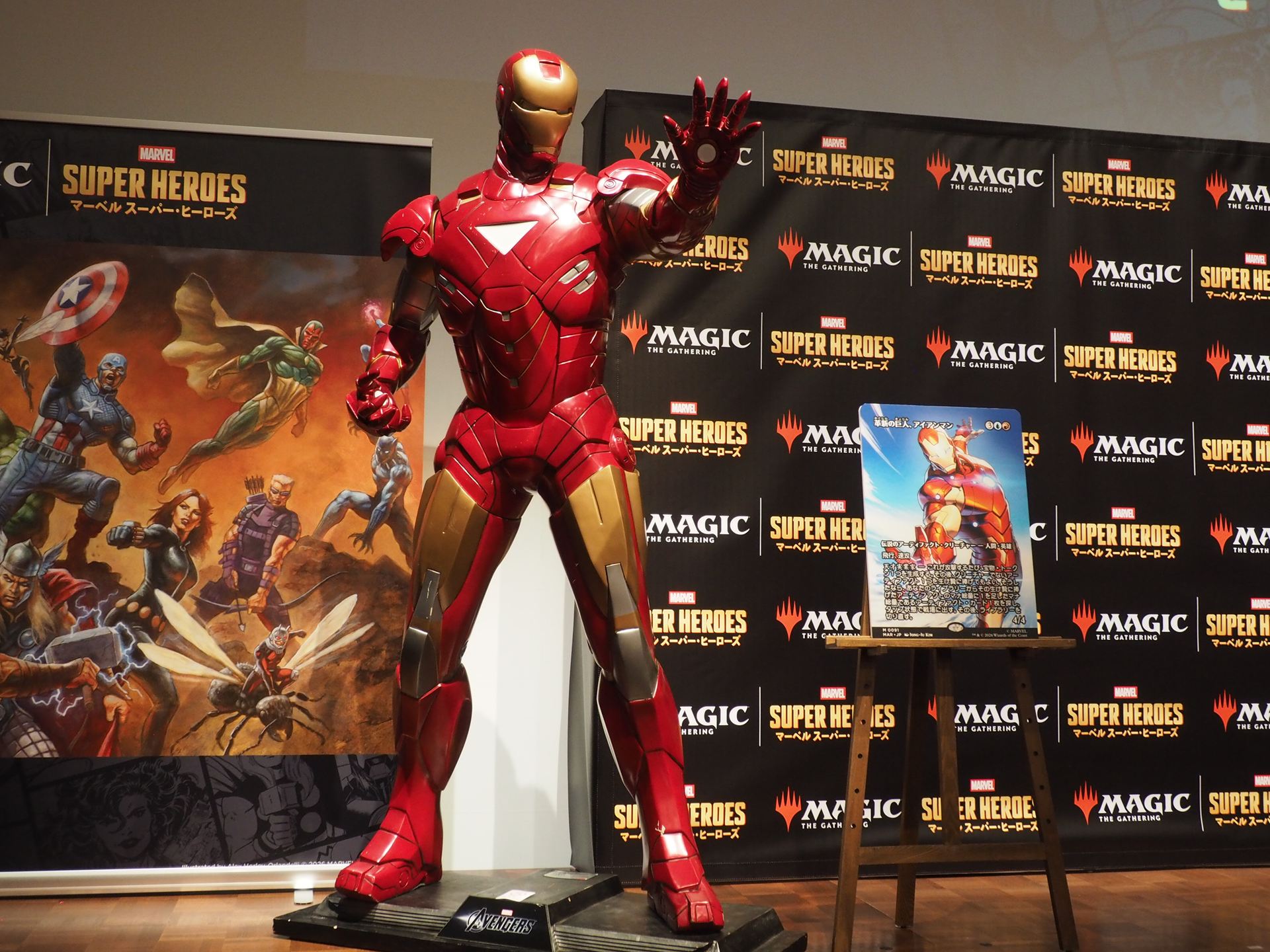 日本でも大人気の「アイアンマン」のフィギュア