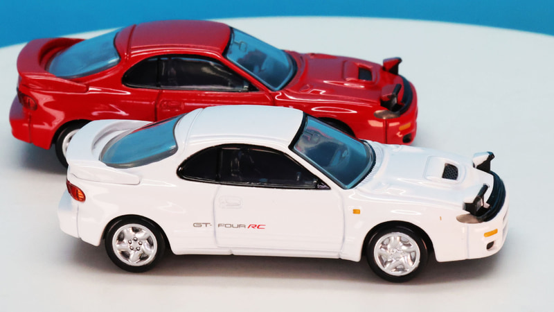このセリカ GT-FOUR RCもぜひ2台、さらにST165やST205とも揃えて飾りたいトミカプレミアムです！
