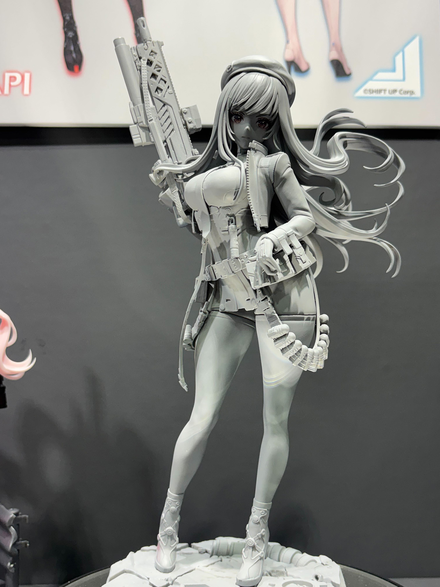 ホビーショーで出展された原型