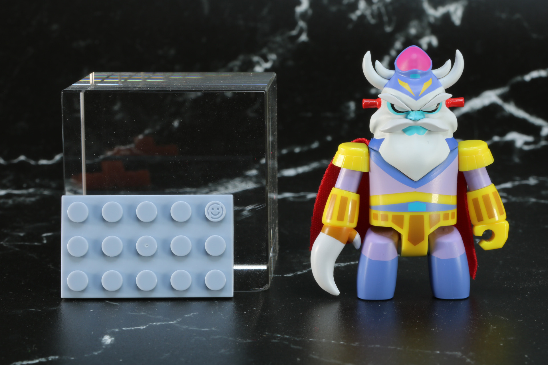 「BRICKROID 地獄大元帥」内容物