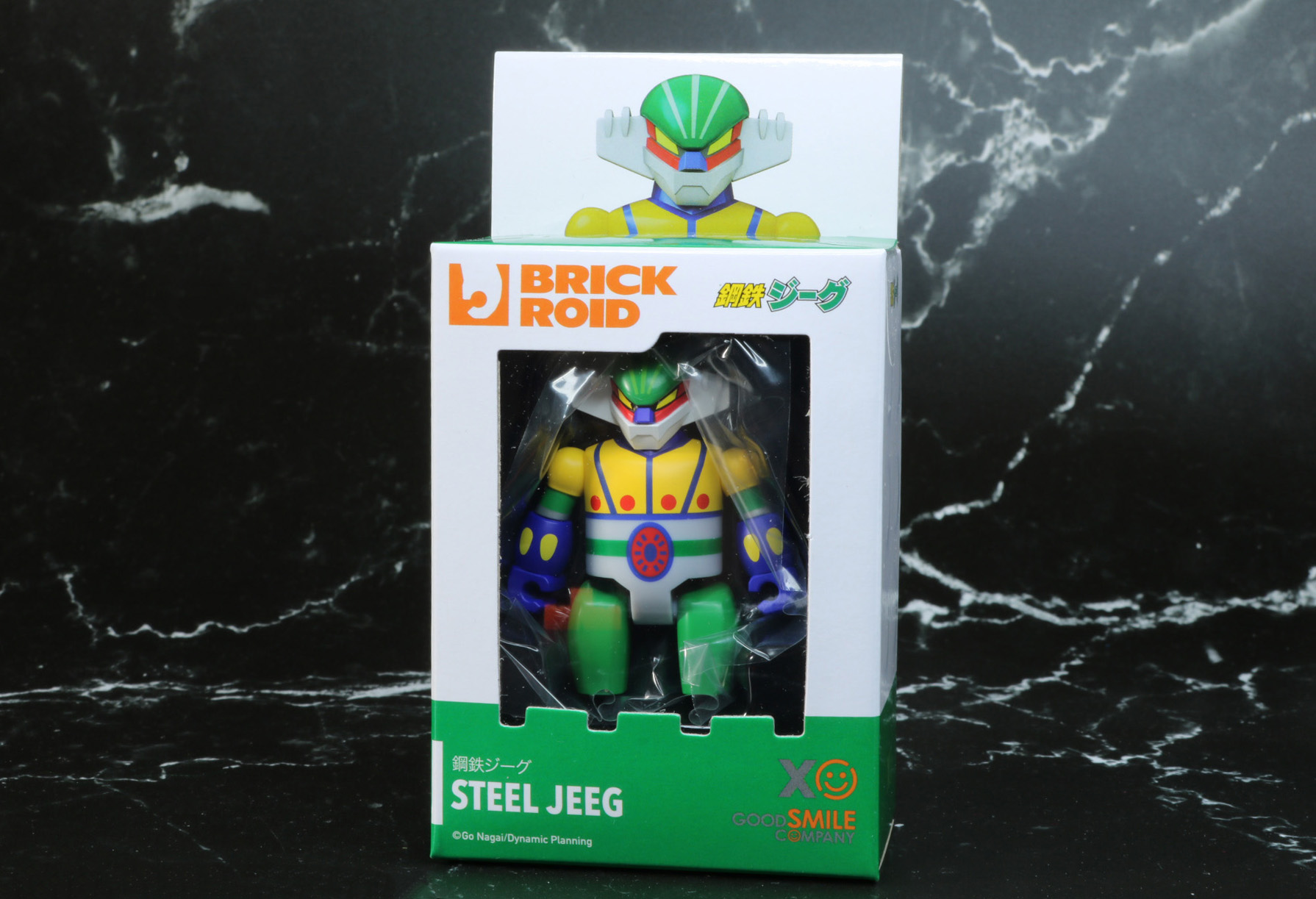 「BRICKROID 鋼鉄ジーグ」パッケージ