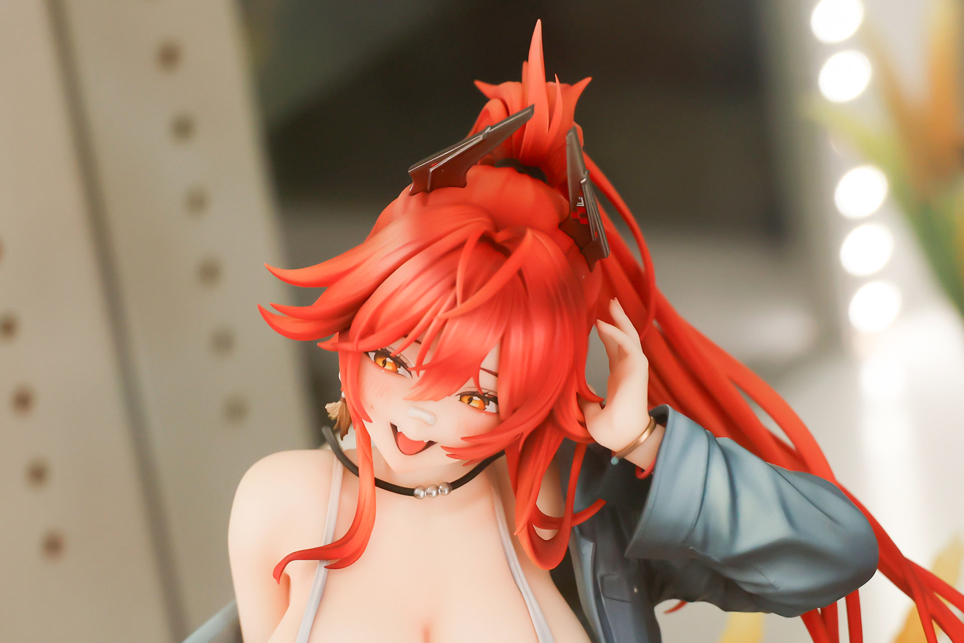 赤い髪も美しい