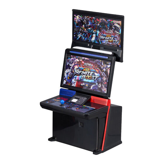 ミニチュアゲーム筐体（エクストリームバーサス２ インフィニットブースト筐体ミニチュア）（エクスプロージョン・勝敗決定音）