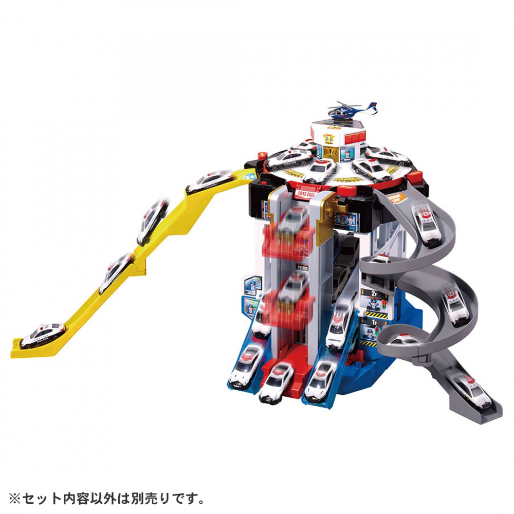 商品名:トミカ スクランブルポリスステーション(スペシャルトミカ付き)メーカー希望小売価格:税込 9,350 円<br />セール価格:税込6,537円(30%OFF)