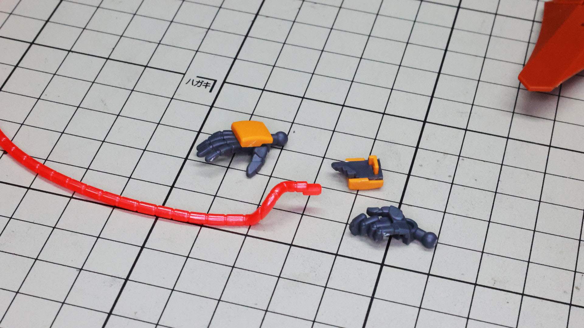平手と武装のための特殊ハンドが用意されています