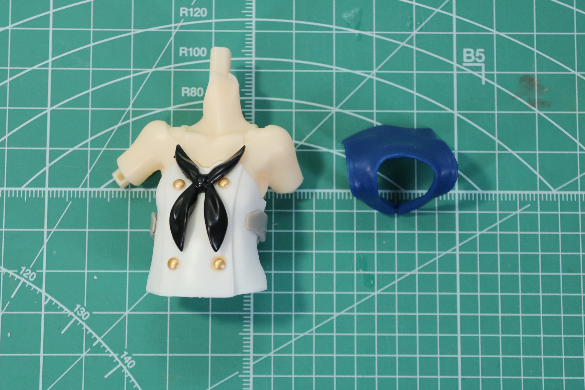 細かくパーツ分けされているので塗装の際にも成形色ごとにわけることも可能