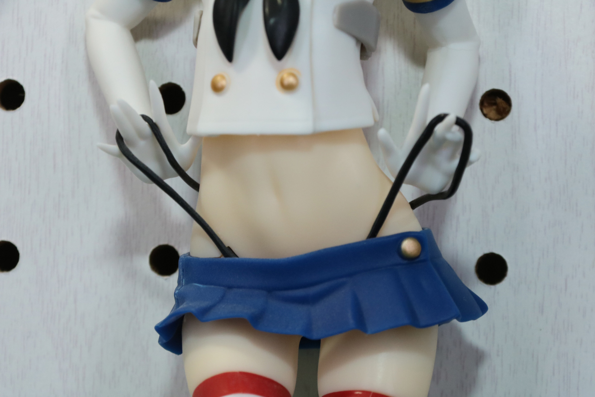 ピーチをのせてほんのり肉感を追加