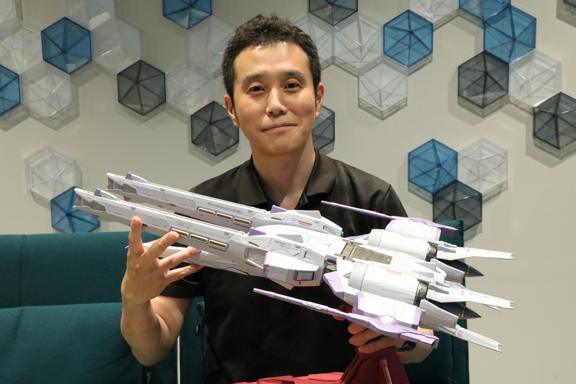 「METAL BUILD ミーティア」企画担当の洲崎敦彦氏