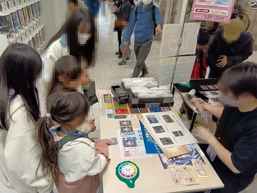 最大の特徴は対戦スペース。この場所はイベントスペースとしても活用される