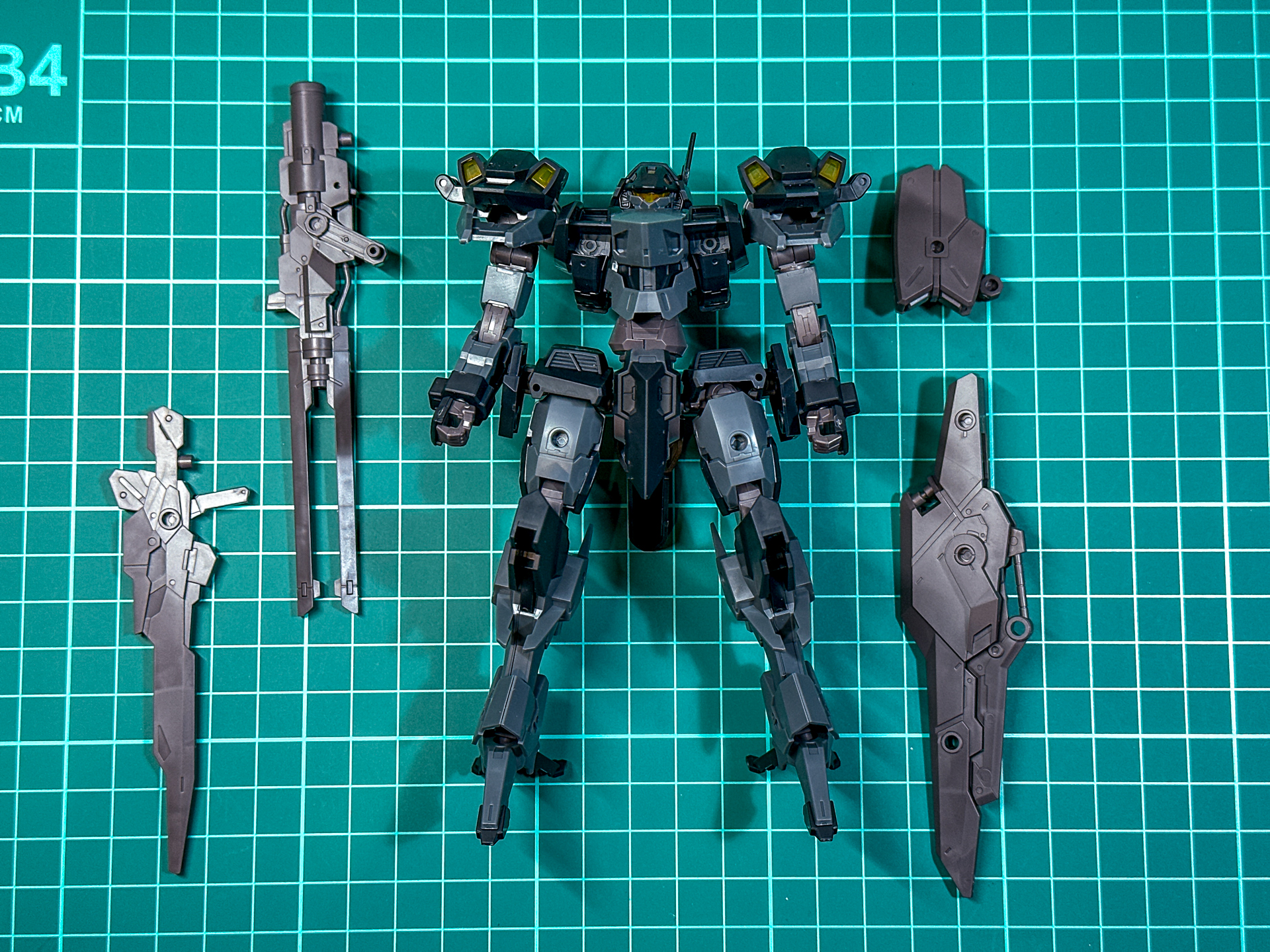 各種武装の装備方法はこれまでのキットと共通です。