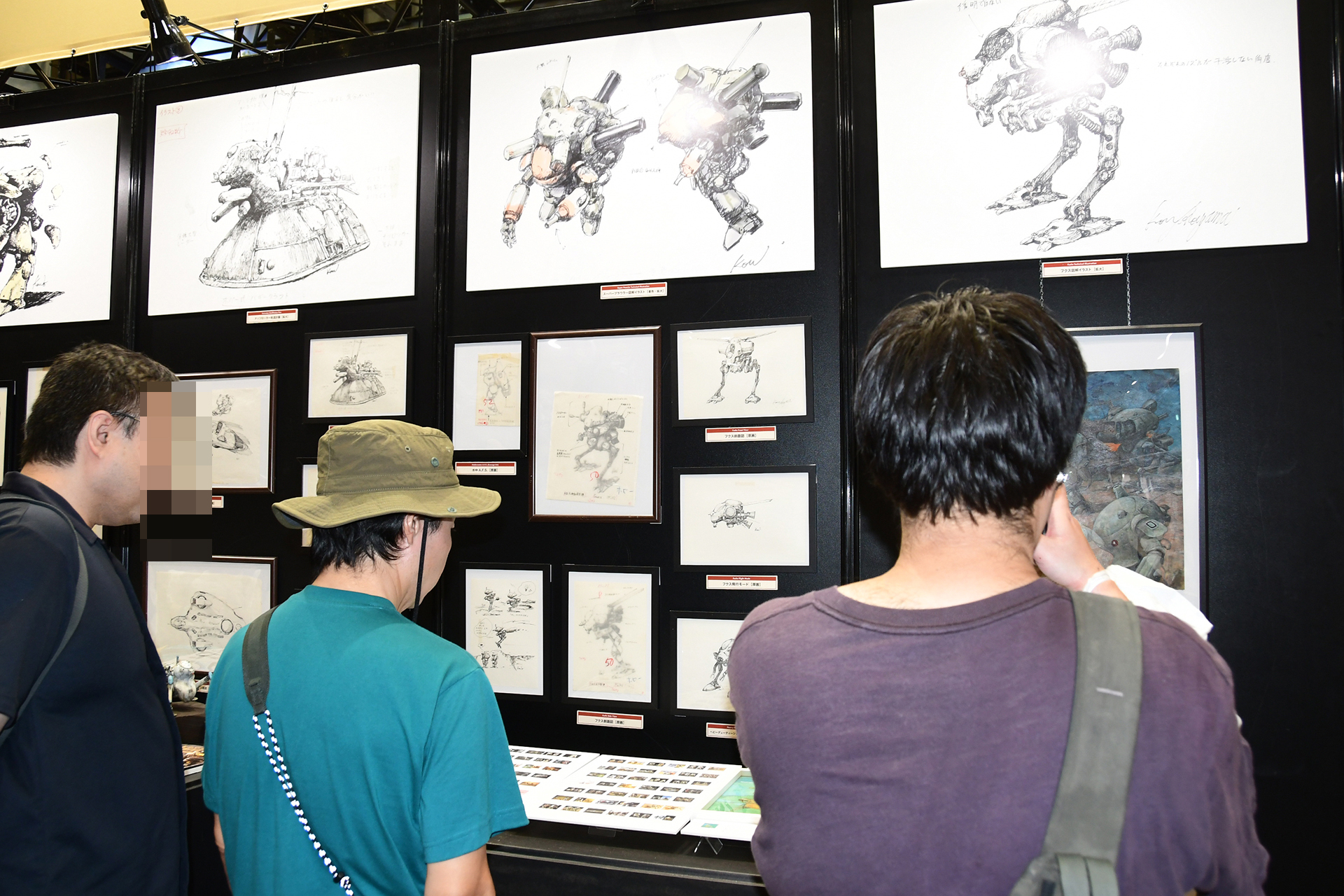 貴重な原画を展示