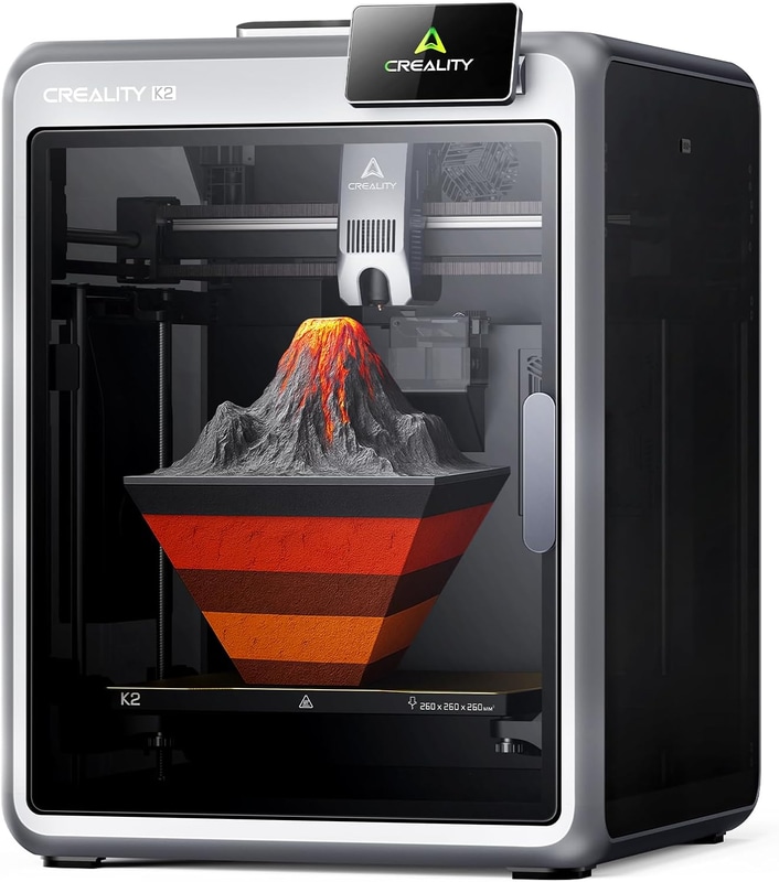 Creality K2 (A) 3Dプリンター 高精度印刷 多色造形 高速印刷 600mm/s 260×260×260mm
