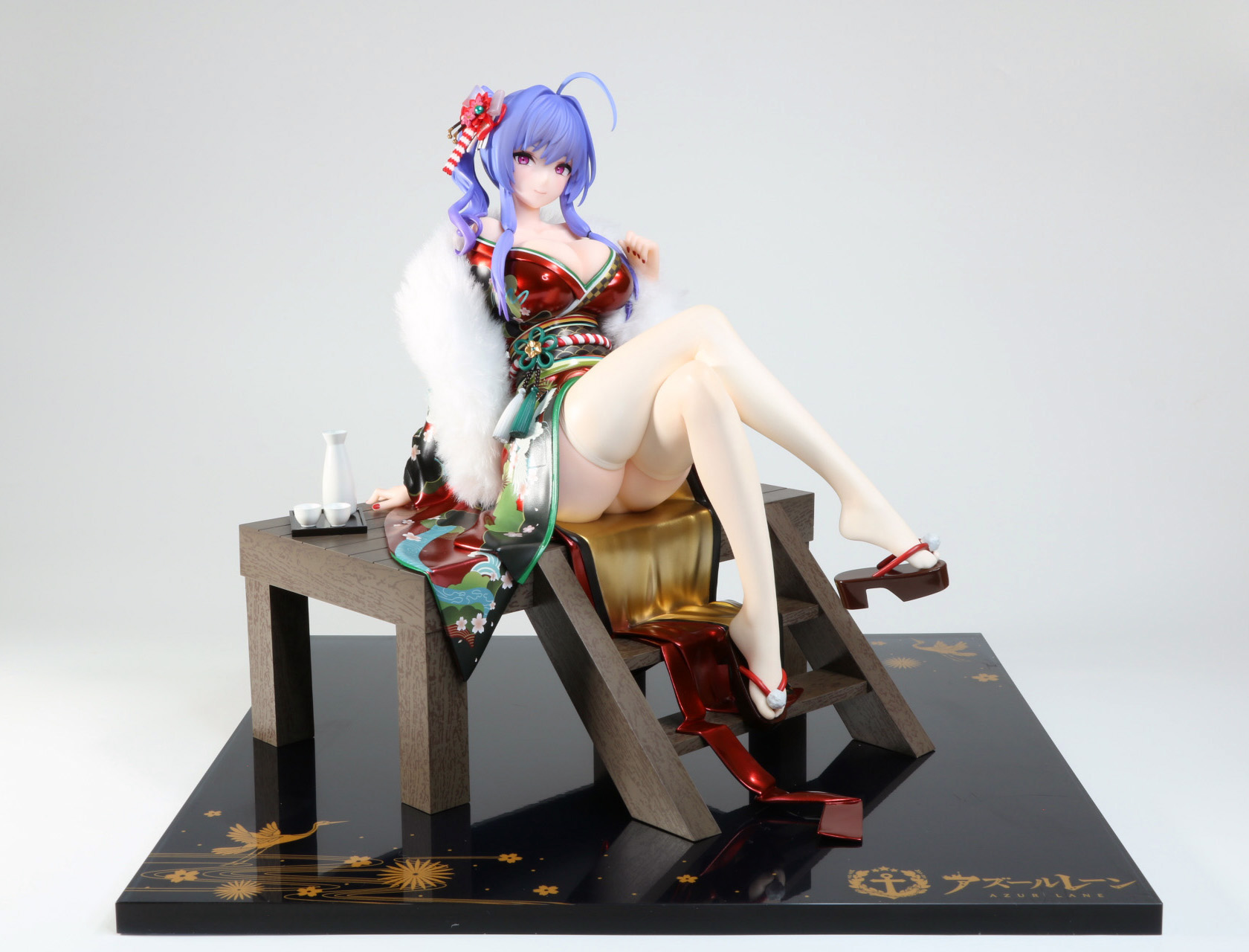 傘パーツを外してディスプレイ