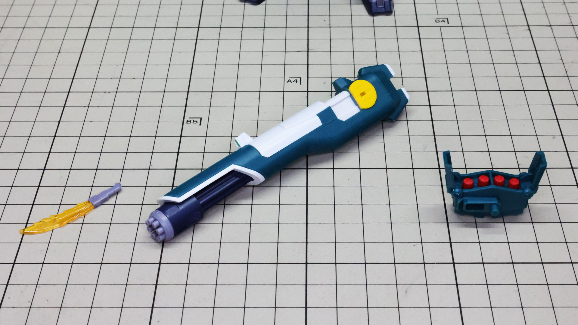完成した装備群！