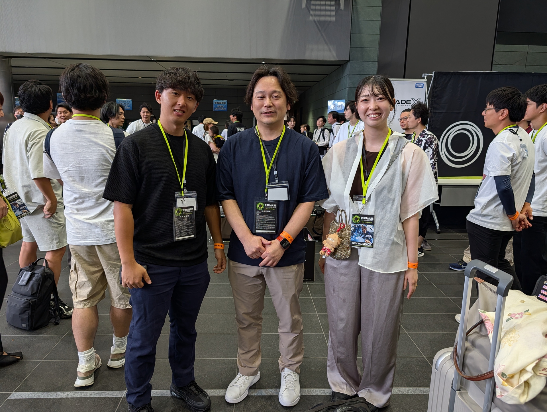 「JTB」チームは東京の営業メンバーでチームを結成