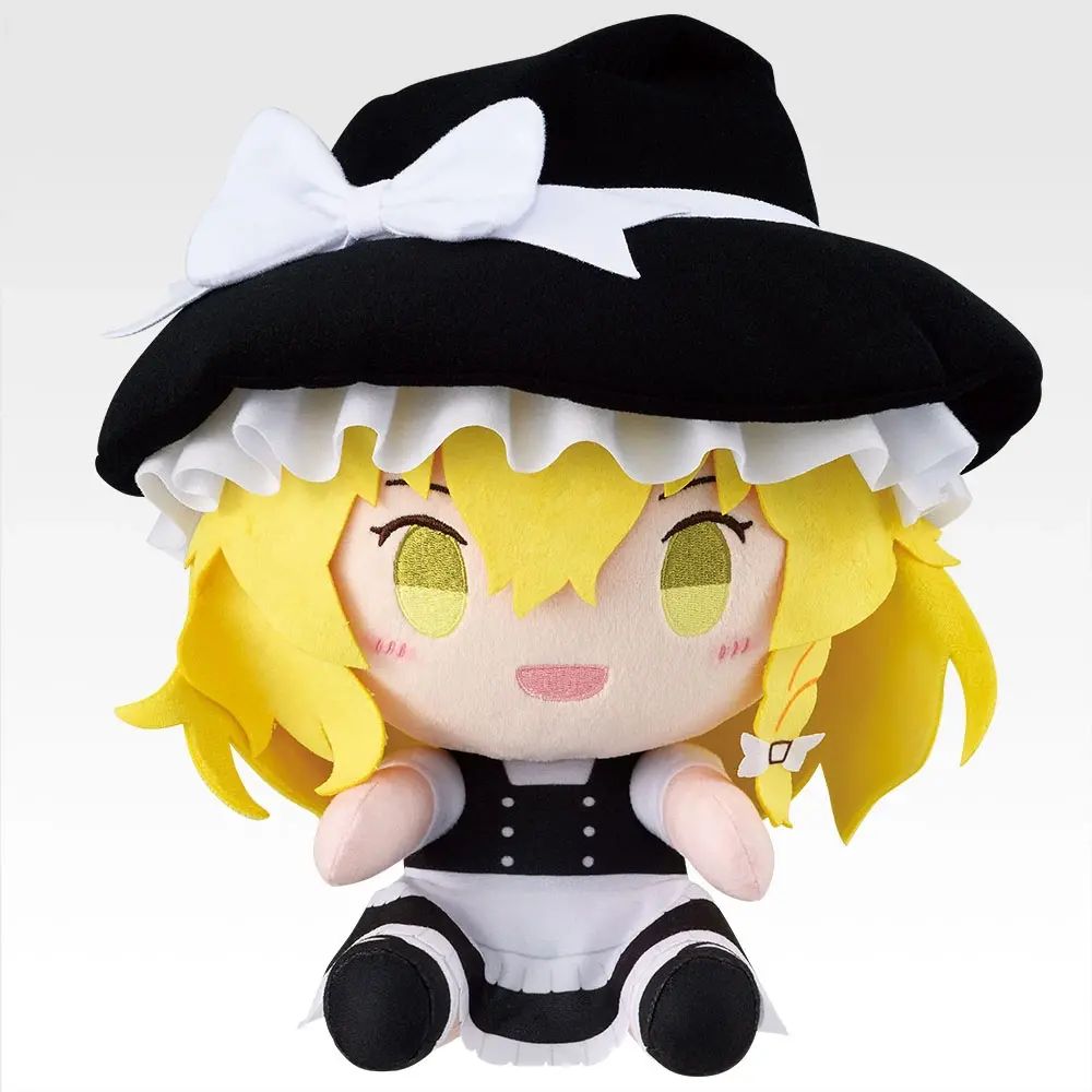 ラストワン賞：ちょこのっこぬいぐるみ ぷらす 霧雨魔理沙、サイズは約25cm