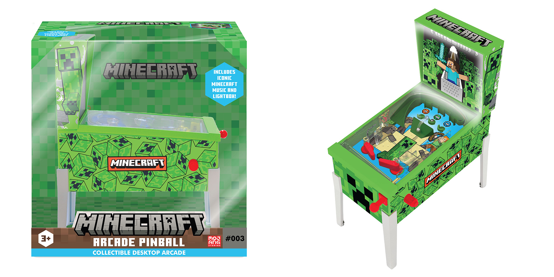 マインクラフト ピンボール ミニ（クリーパー）