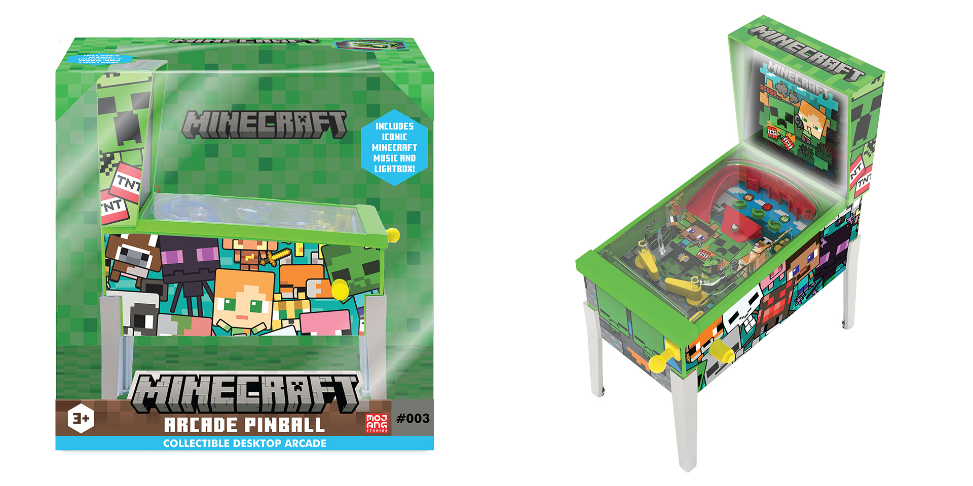 マインクラフト ピンボール ミニ（チビキャラ）