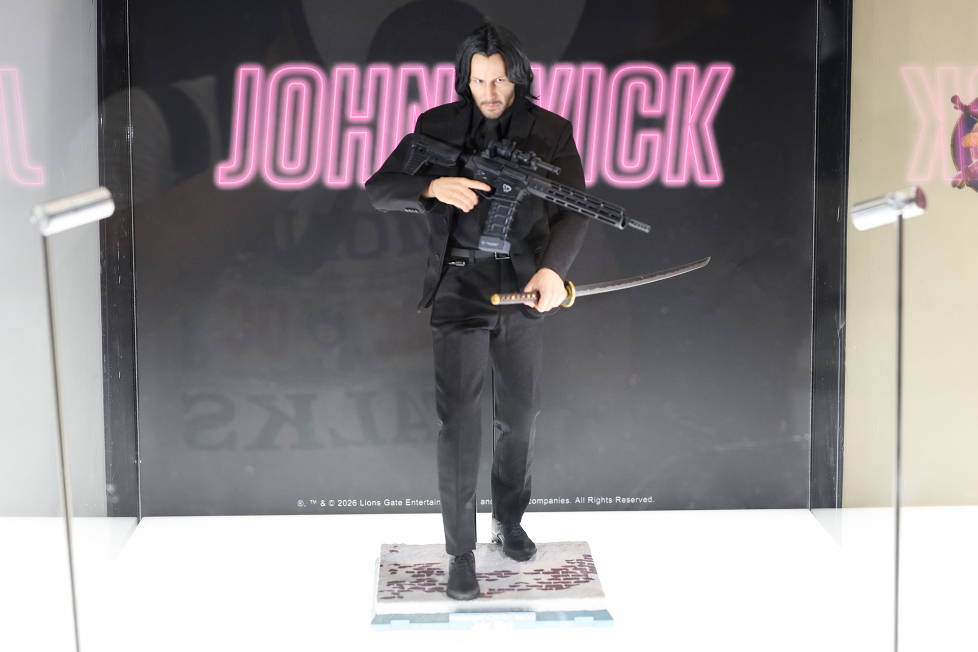 「【ムービー・マスターピース アルチザン】 『バレリーナ：The World of John Wick』1/6スケールフィギュア　ジョン・ウィック」。価格は60,000円