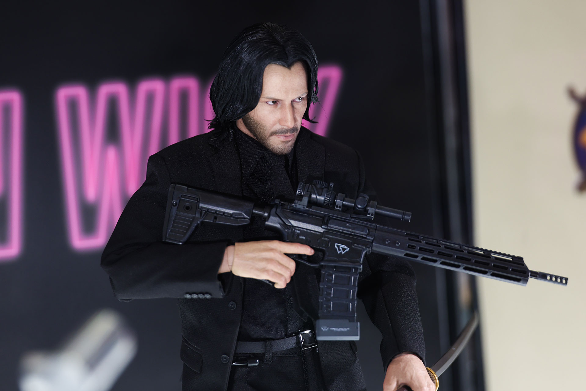 「【ムービー・マスターピース アルチザン】 『バレリーナ：The World of John Wick』1/6スケールフィギュア　ジョン・ウィック」。価格は60,000円