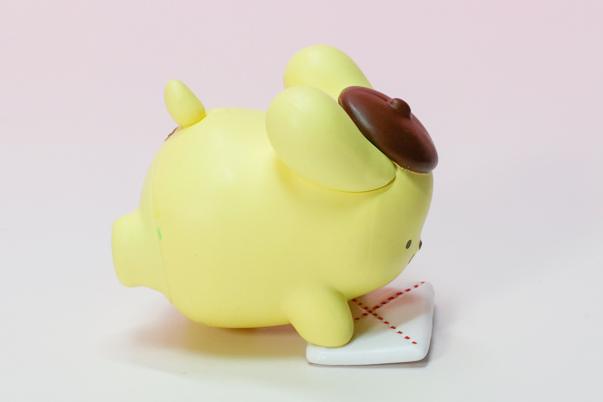 小さなしっぽを立てて前へ進む姿もキュートだ