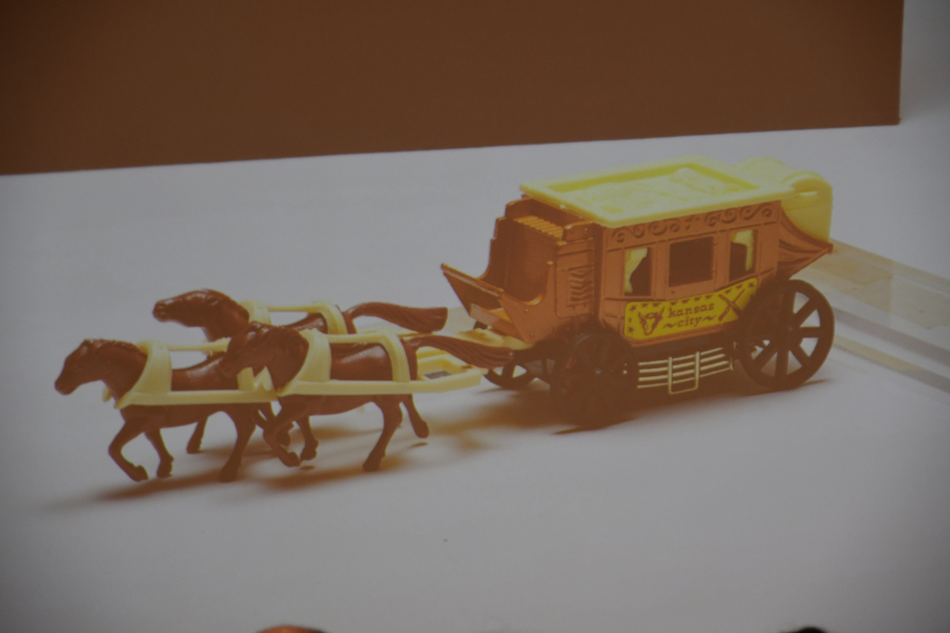 珍しい馬車のミニカー