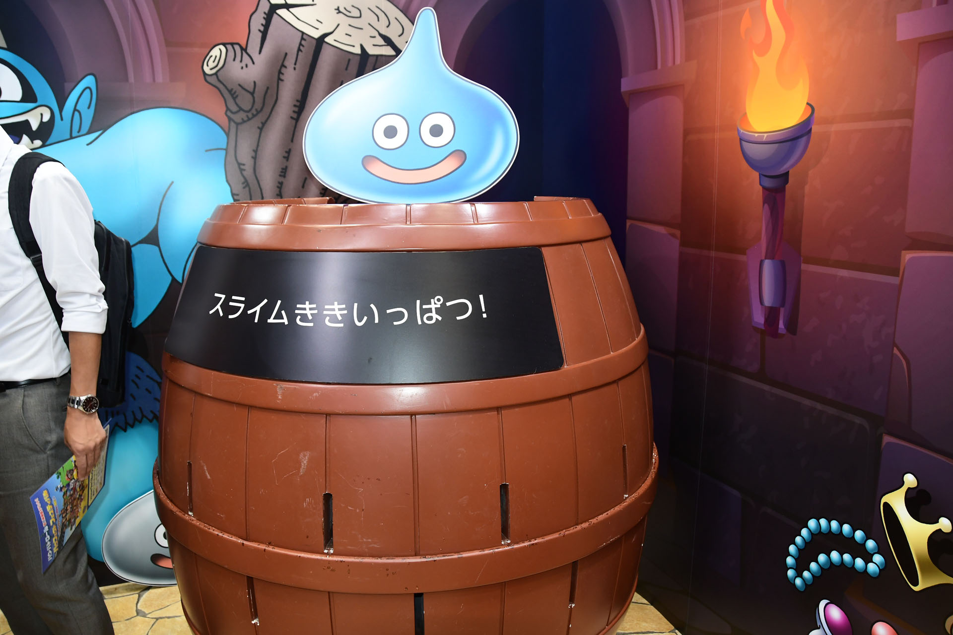 「ドラゴンクエスト」ならではの会場レイアウト