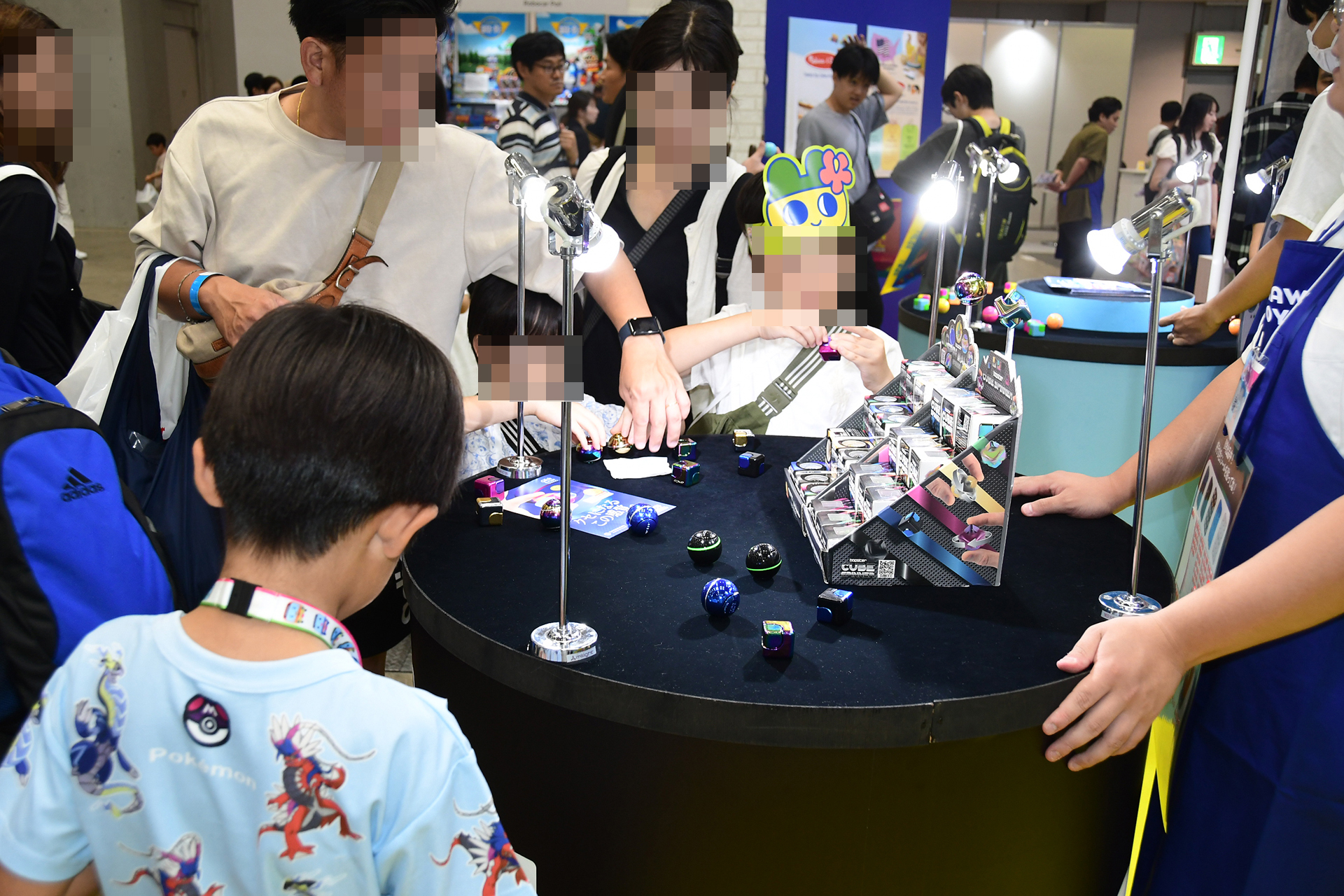 各社がいかに子供達に遊んでもらえるかに工夫を凝らしていた