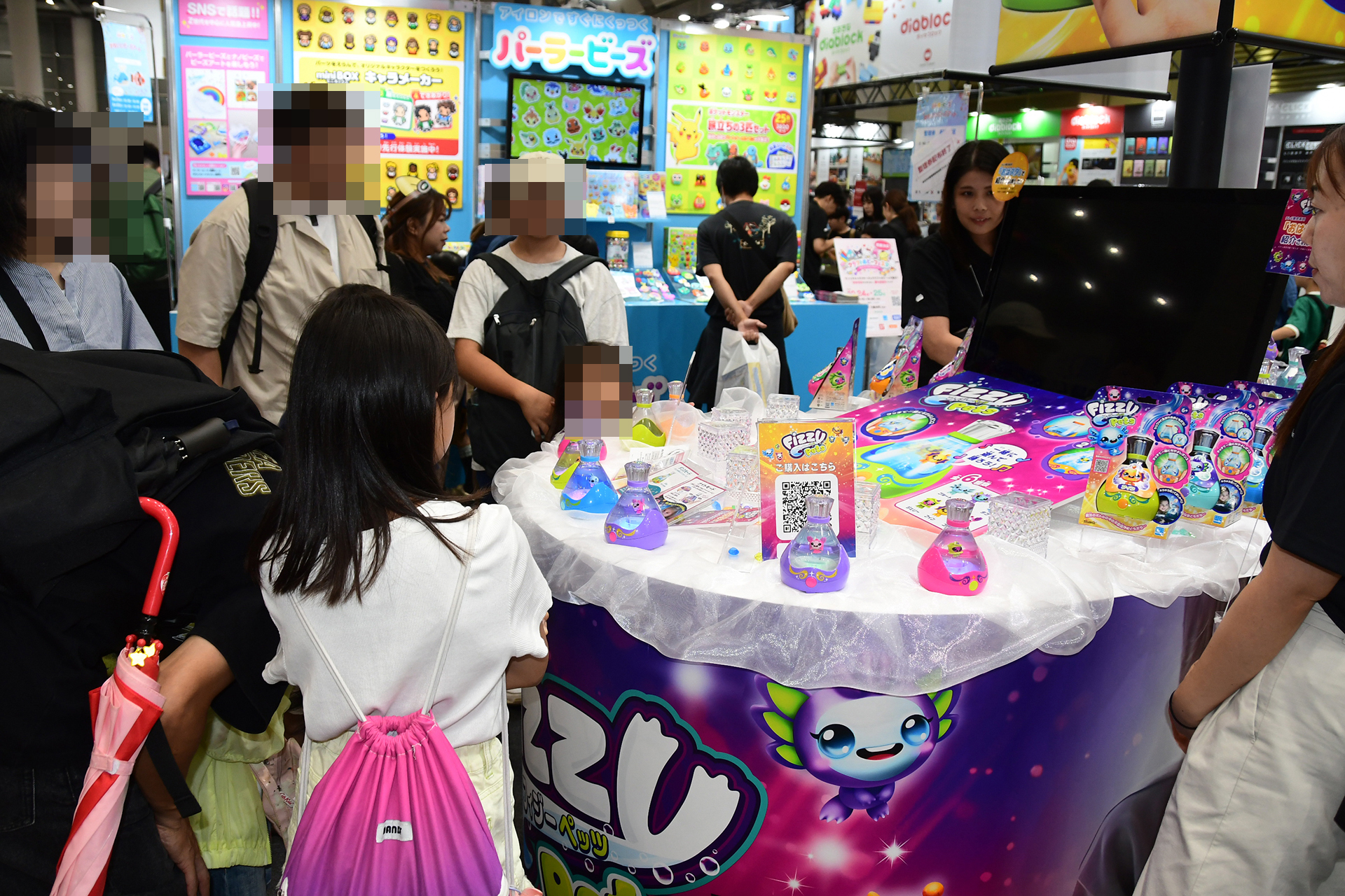 各社がいかに子供達に遊んでもらえるかに工夫を凝らしていた