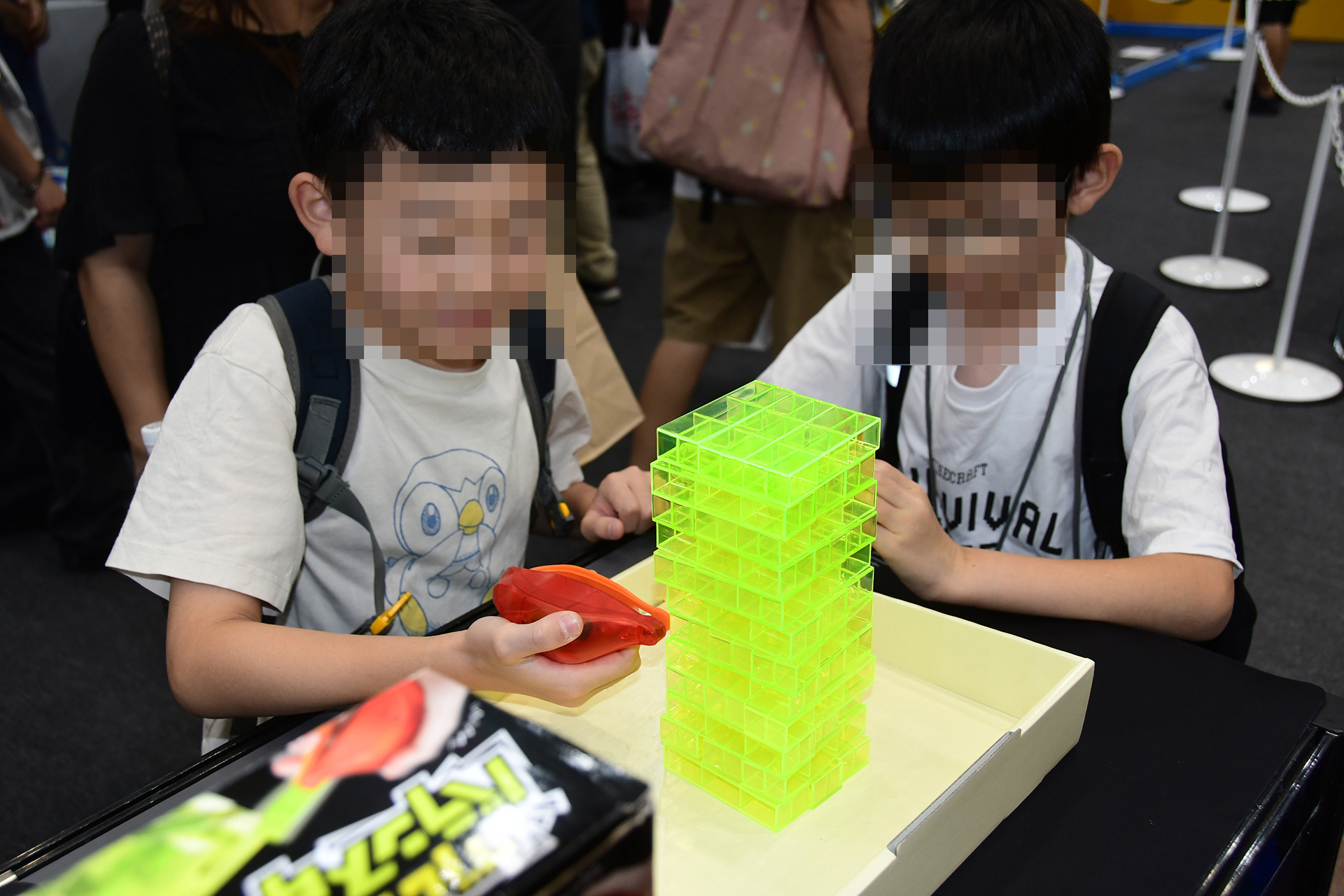 各社がいかに子供達に遊んでもらえるかに工夫を凝らしていた