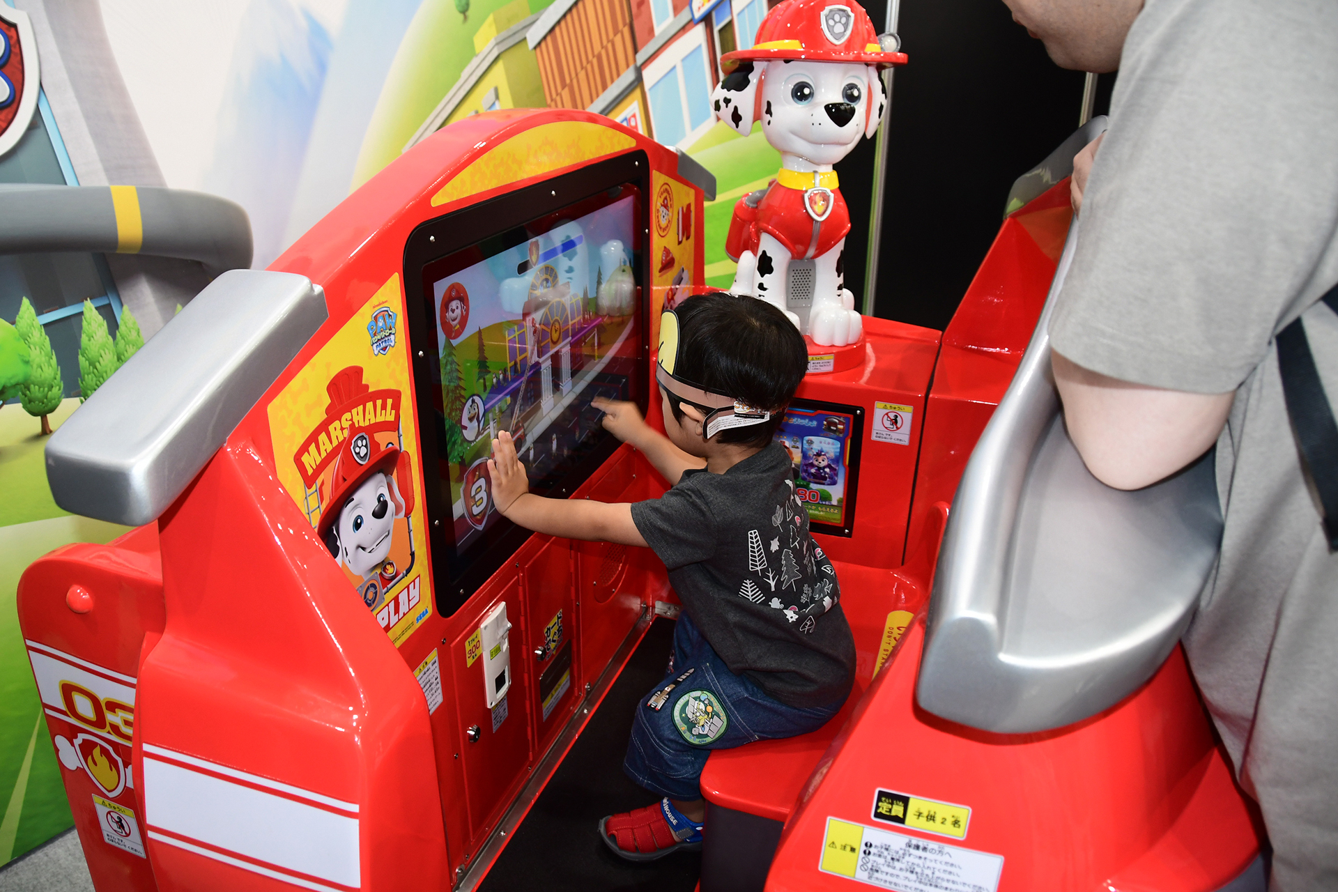 セガフェイブは、今回の展示配置を「遊び」を中心に