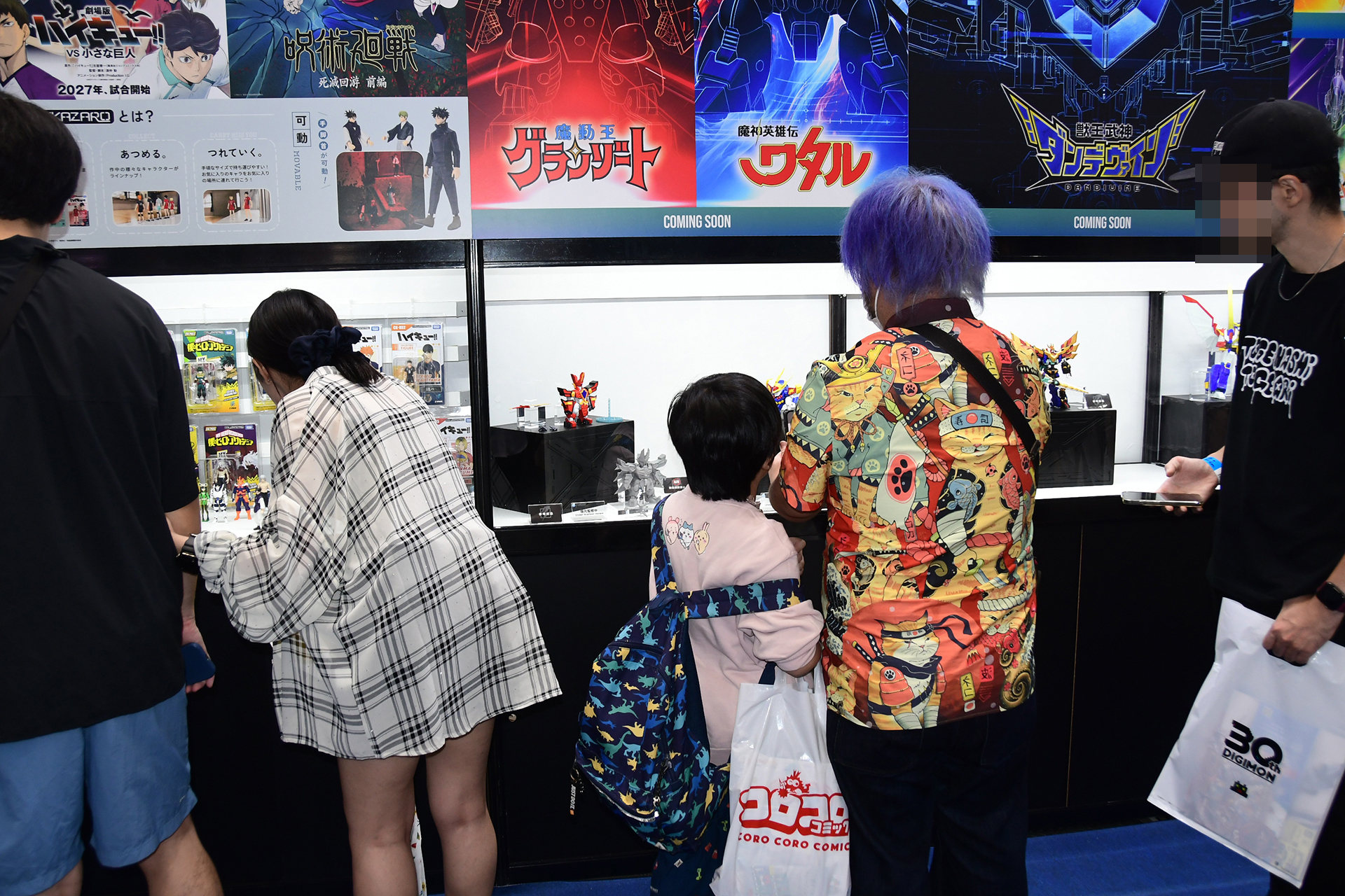 T-SPARKコーナーは一般日も人気だった