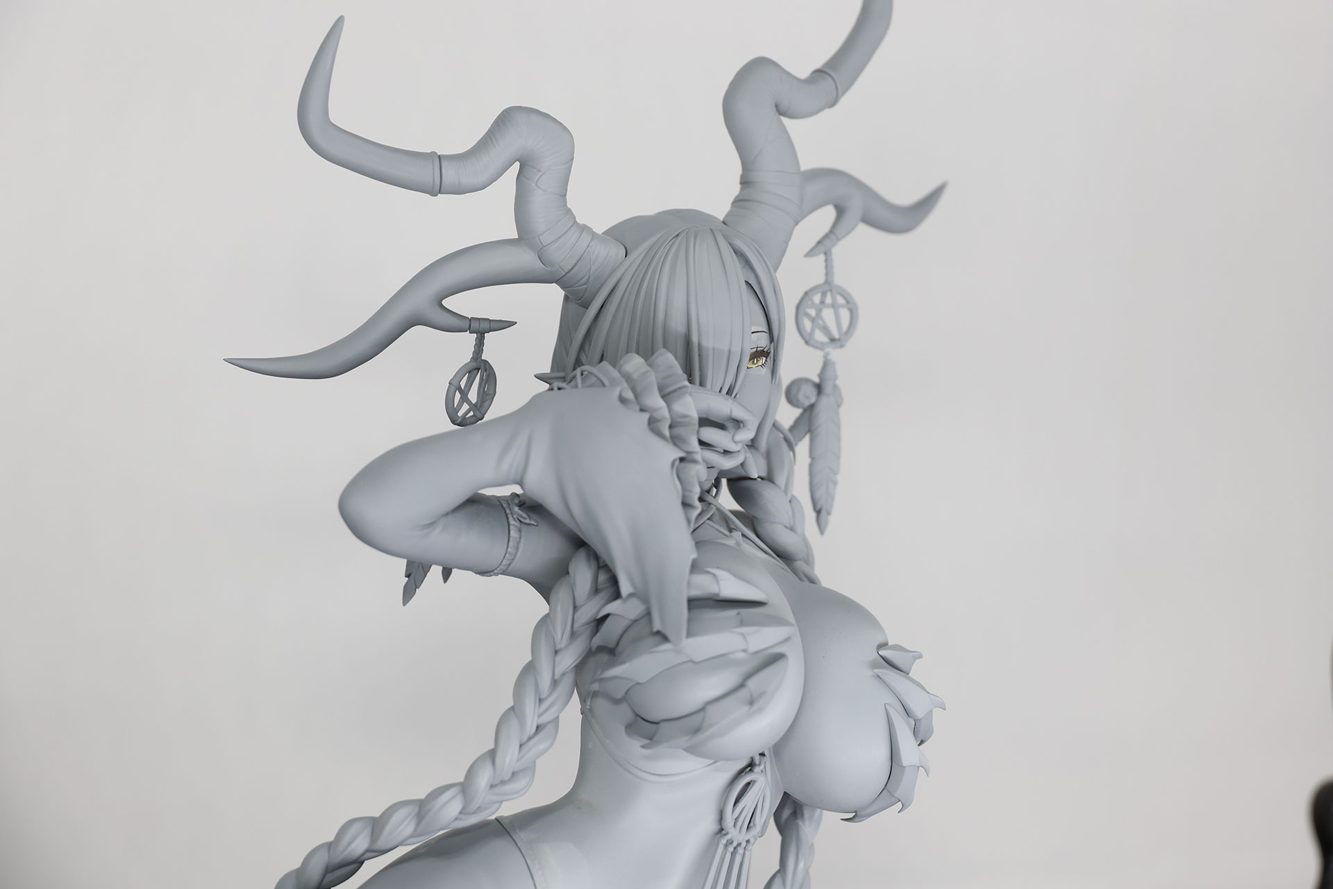 「尾張 ローディングイラストVer.」の原型が展示