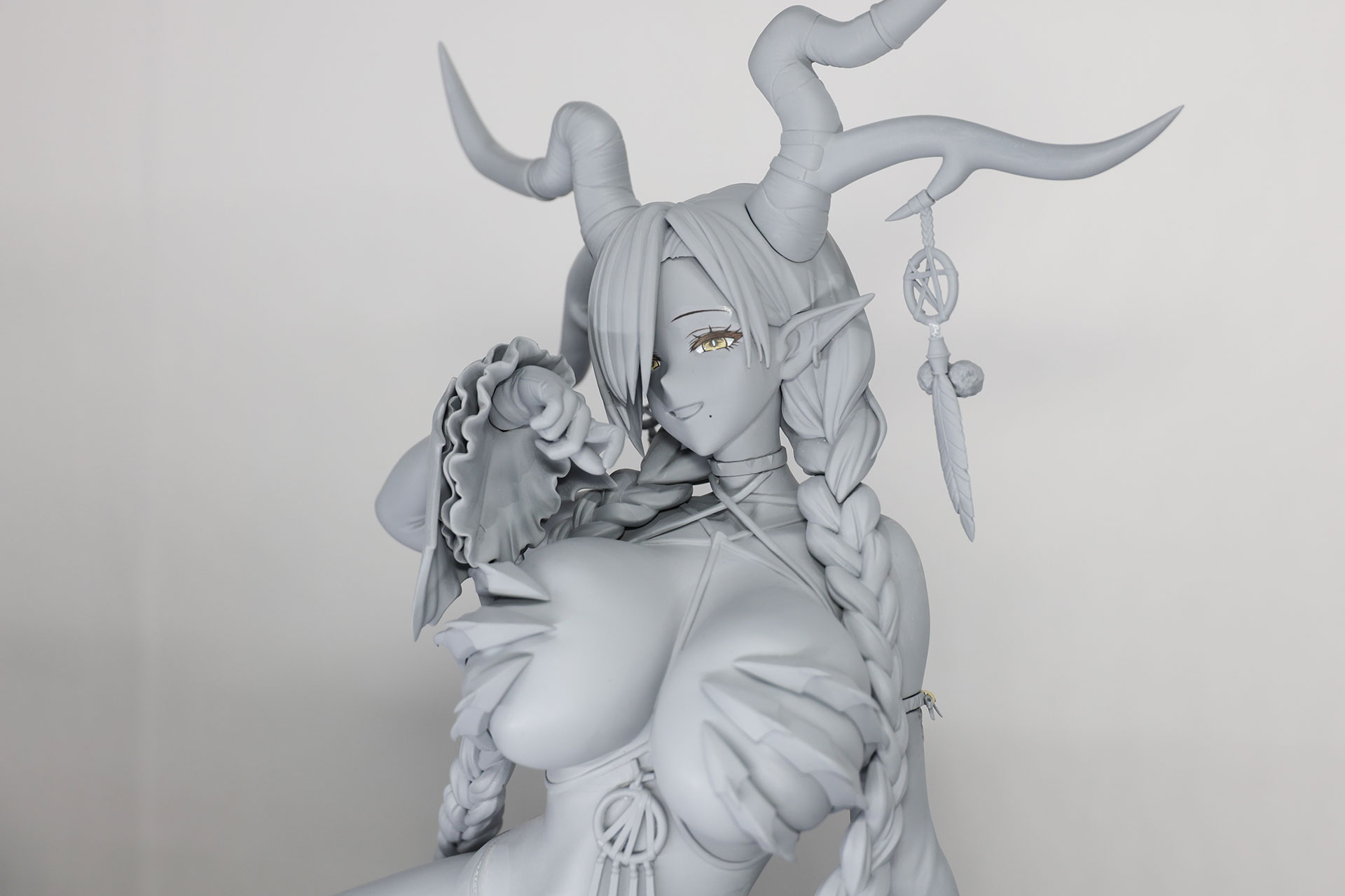 「尾張 ローディングイラストVer.」の原型が展示
