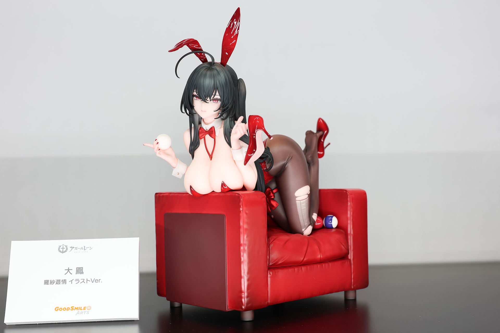 「大鳳 羅紗遊情 イラストVer.」のデコマスも展示