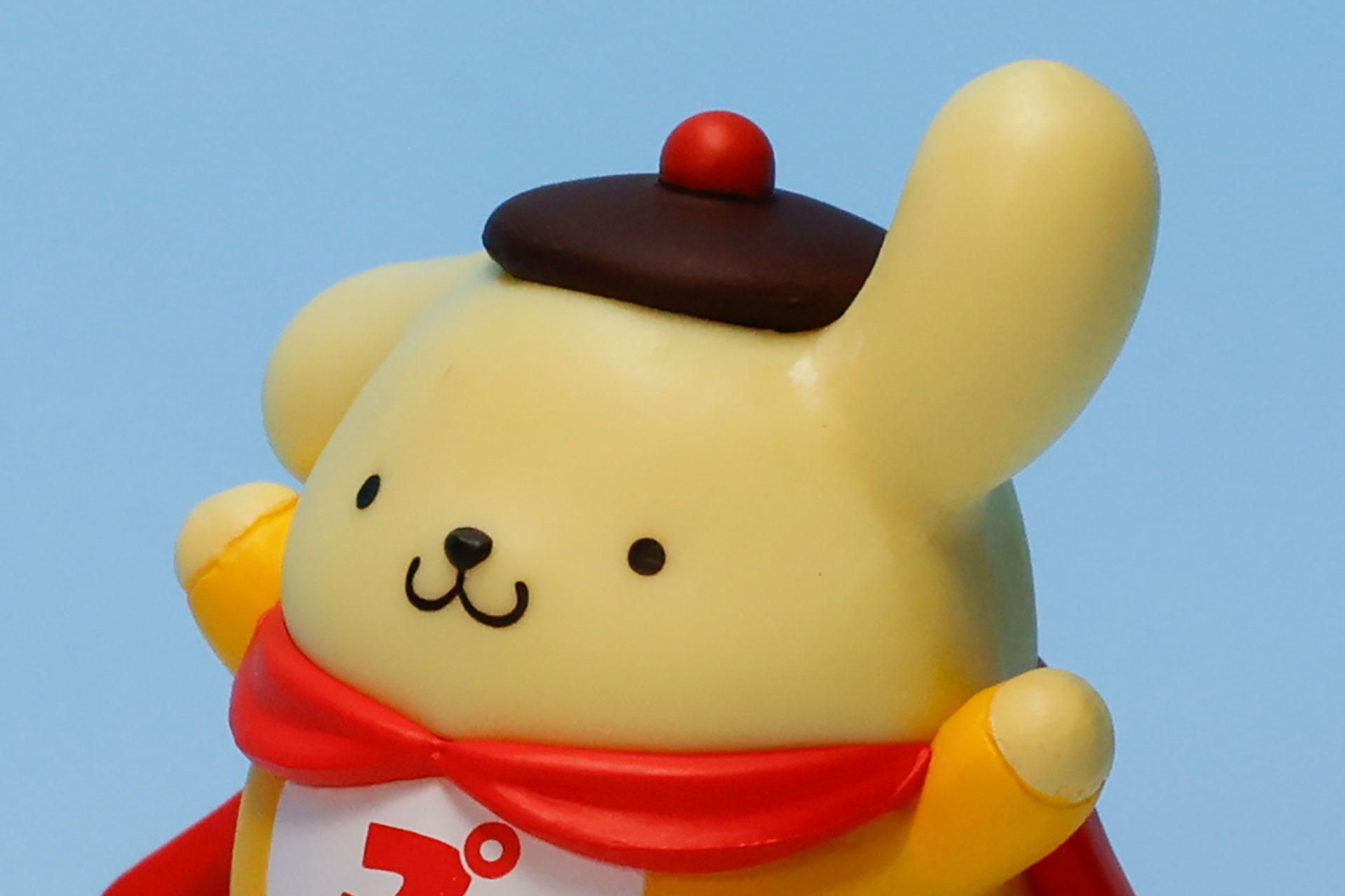 片方の耳をピンと立てた姿もかわいらしい